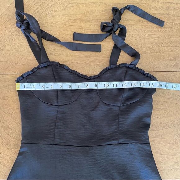 Audrey 3+1 Black Bustier Dress in "Sweetie" Size Medium - Picture 9 of 13